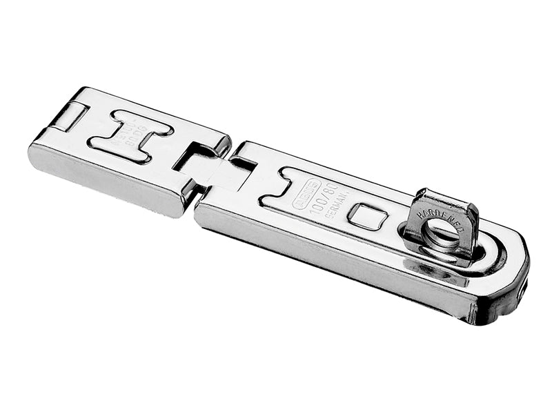ABUS Mechanical ABU100100HS 100 DG Series Hinged Hasp & Staple