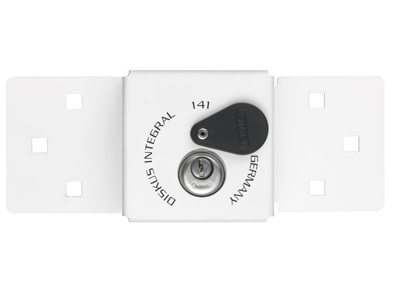 ABUS Mechanical ABU14126C 141/200 Diskus® Integral Van Lock White & 26/70mm Diskus® Padlock