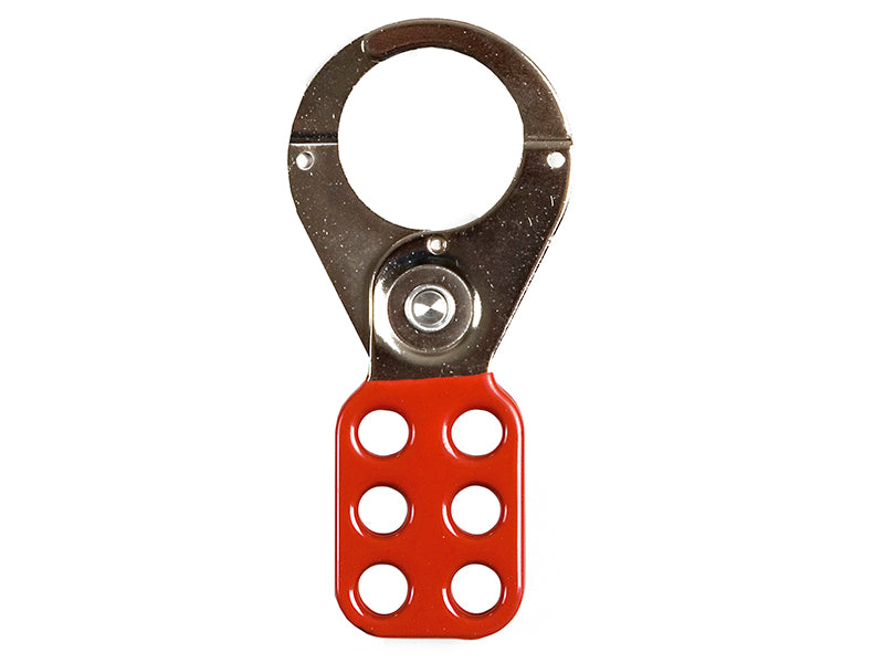 ABUS Mechanical ABU702R 702 Lock Off Hasp 38mm (1.1/2in) Red