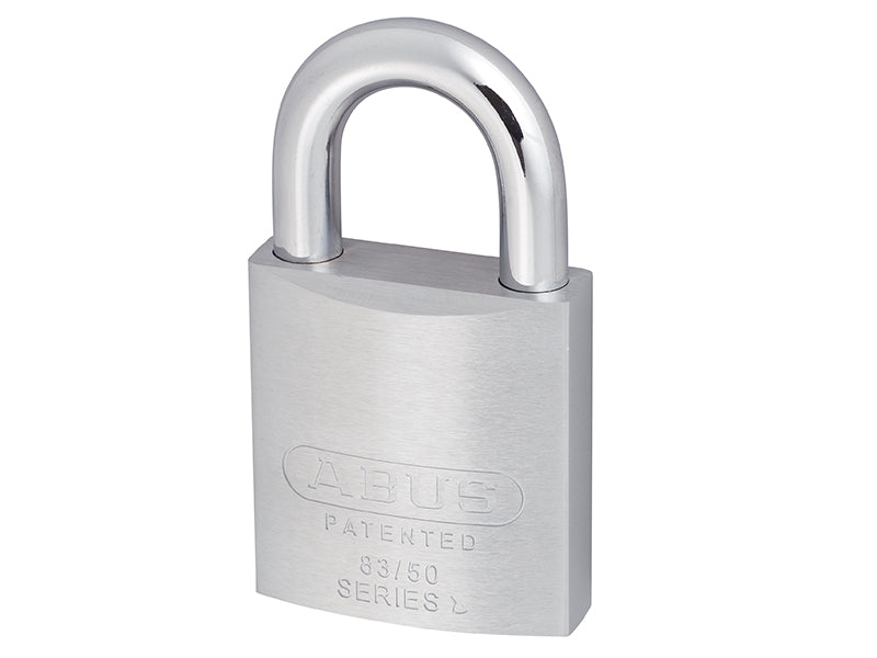 ABUS Mechanical ABU8350 83 Series Chrome Plated Brass Padlock