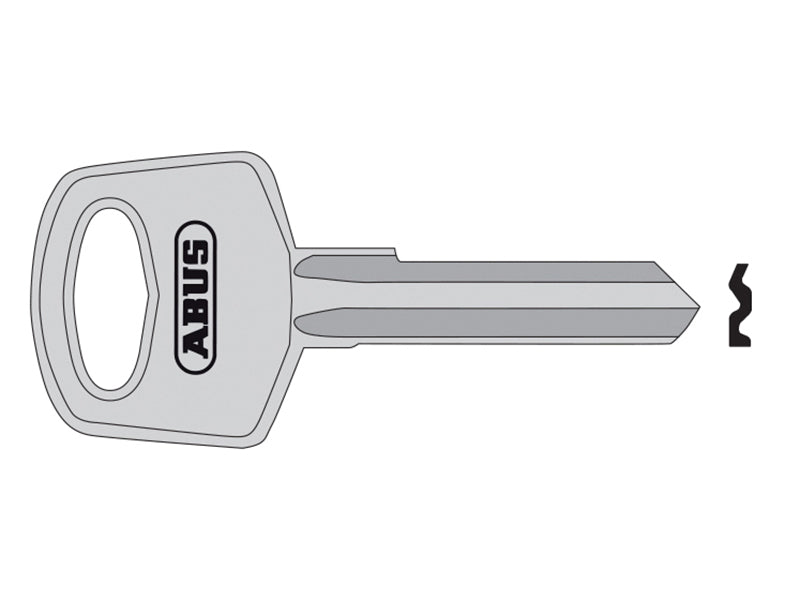 ABUS Mechanical ABUKB20066 34 Right Hand 6 Pin Key Blank