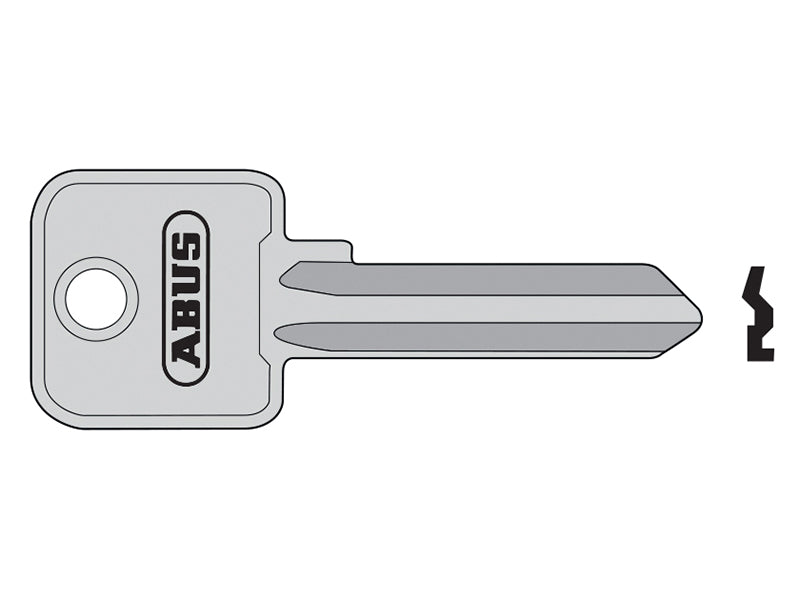 ABUS Mechanical ABUKB55298 90RK/50 Key Blank (6 Pin)