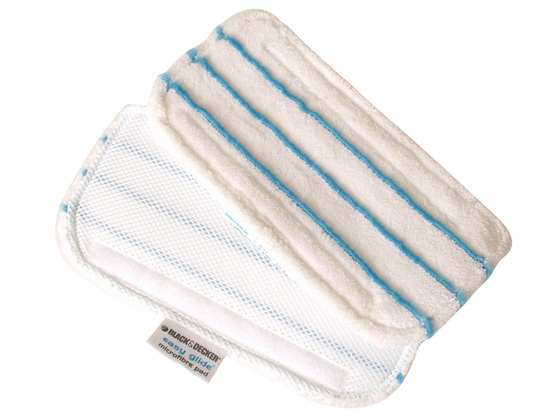 BLACK + DECKER B/DFSMP20 Steam Mop Replacement Pads (Pack 2)