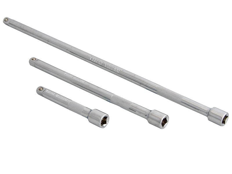 BlueSpot Tools B/S02074 Square Drive CV Extension Bar Set 3 Piece