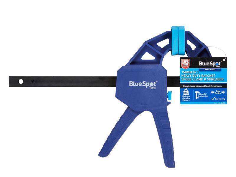BlueSpot Tools B/S10032 Heavy-Duty Ratchet Speed Clamp & Spreader