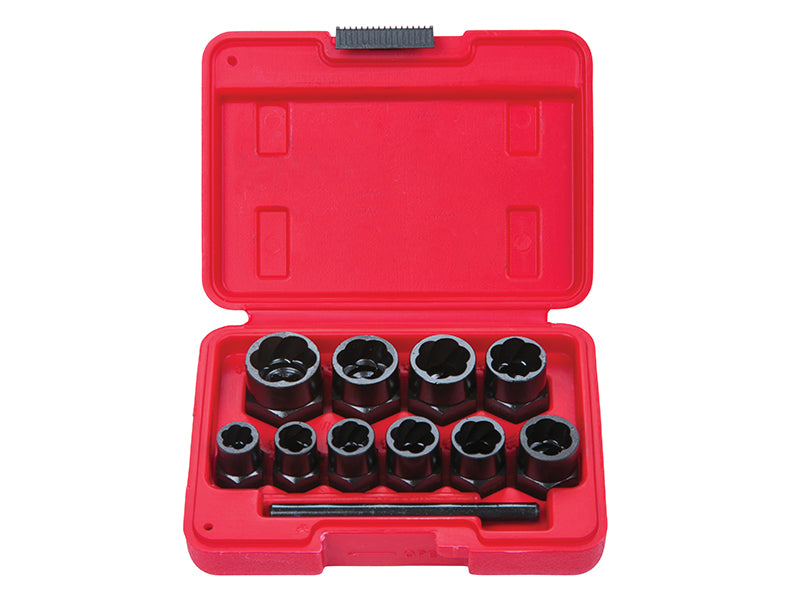 BlueSpot Tools B/S1539 Bolt Remover Set 9-19mm 10 Piece