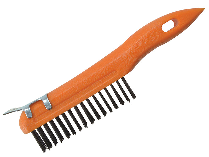 BlueSpot Tools B/S22523 Plastic Wire Brush & Scraper