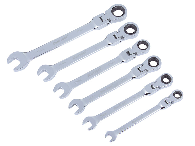 BlueSpot Tools B/S04300 Flexible Head Ratchet Set