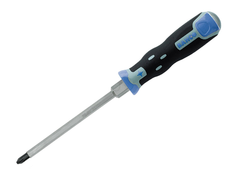 Bahco IRZ040001 Tekno+ Pozi Through Shank Screwdriver