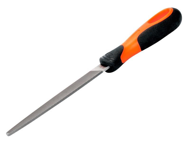 Bahco BAH11082H ERGO™ Tapered Edge Flat File, Handled