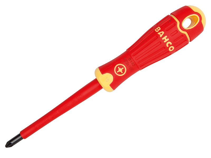 Bahco BAH142000075 BAHCOFIT VDE Insulated Pozidriv Screwdriver