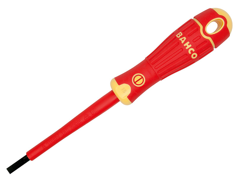 Bahco BAH196030100 BAHCOFIT Insulated Slotted Screwdriver
