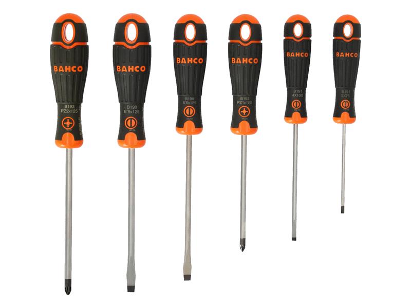 Bahco BAH219016 B219.016 BAHCOFIT Screwdriver Set, 6 Piece
