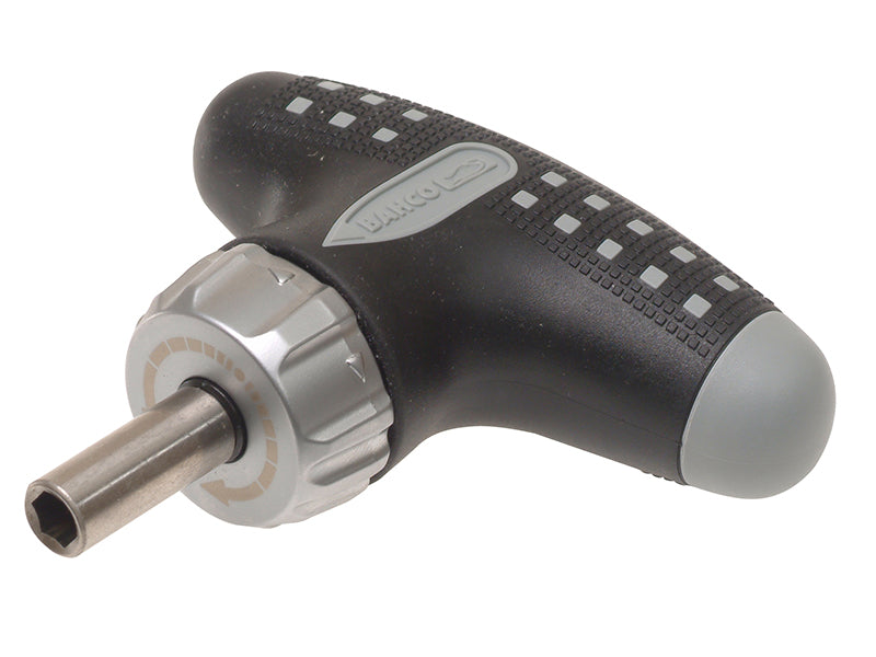 Bahco BAH808050TS 808050TS Stubby Ratchet Screwdriver T-Handle