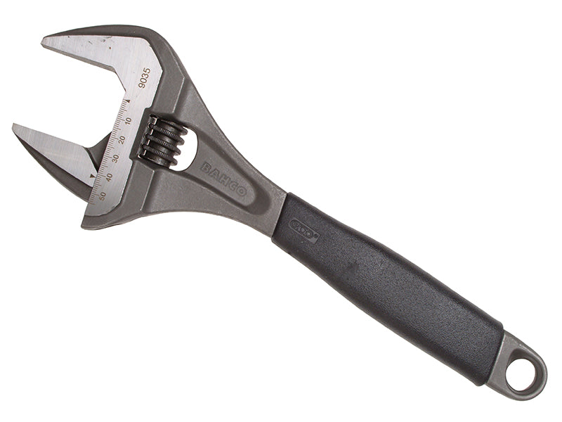 Bahco BAH9029 ERGO™ 90 Series Adjustable Wrench, Extra Wide Jaw