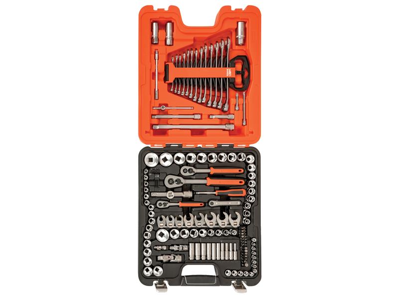 Bahco BAHS138 S138 Mixed Drive Socket Set, 138 Piece