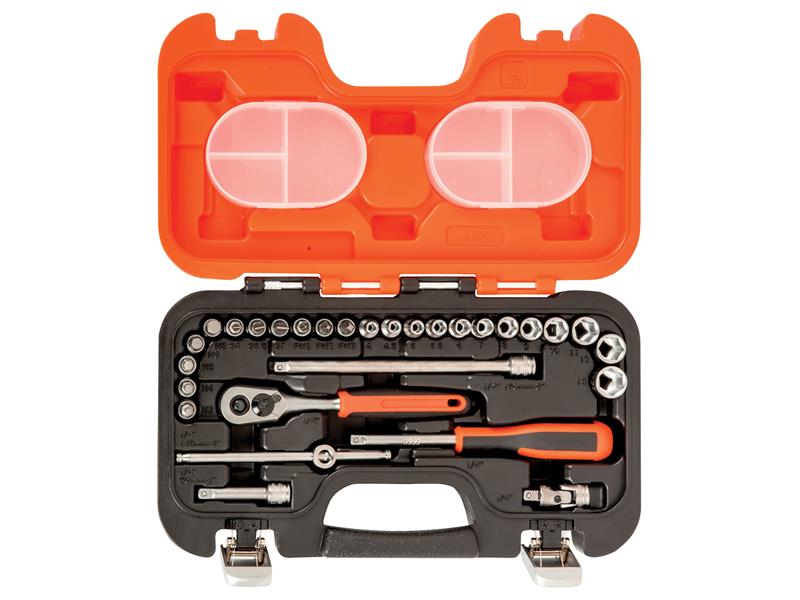 Bahco BAHS290 S290 1/4in Drive Socket Set, 29 Piece