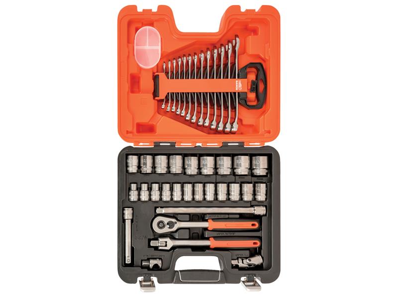 Bahco BAHS400 S400 1/2in Drive Socket & Spanner Set, 40 Piece