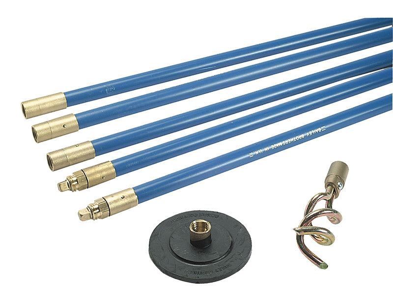 Bailey Products BAI1323 1323 Lockfast 3/4in Drain Rod Set 2 Tools