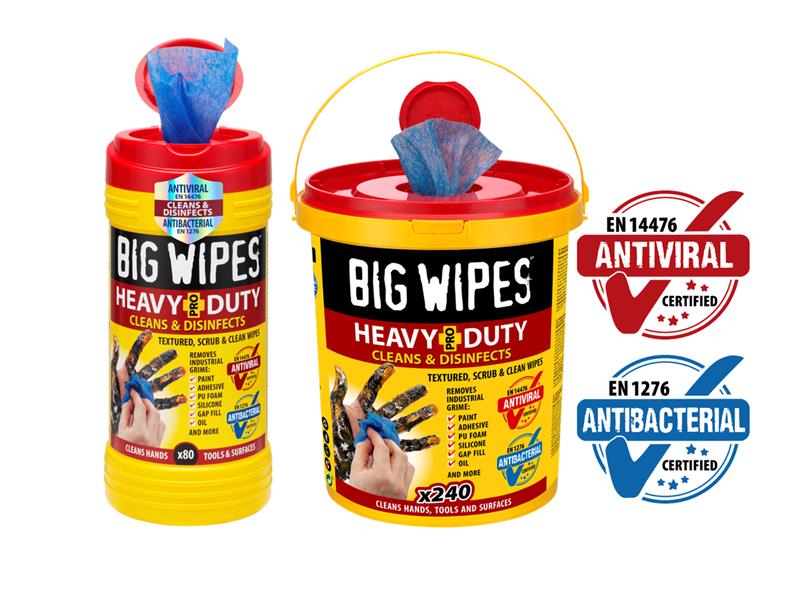 Heavy-Duty Pro+ Antiviral Wipes