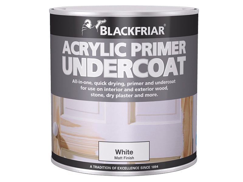 Blackfriar BKFWAP250 Quick Drying Acrylic Primer Undercoat
