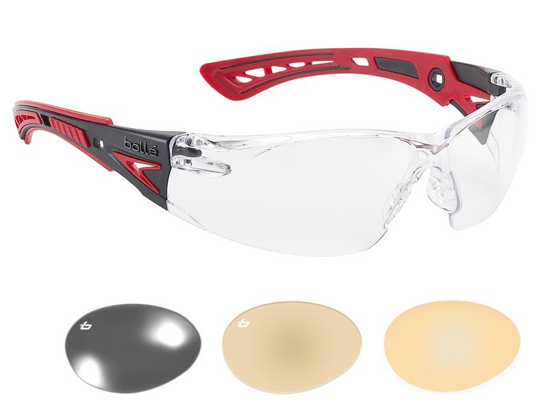 Bolle Safety BOLRUSHPPSF RUSH+ PLATINUM® Safety Glasses