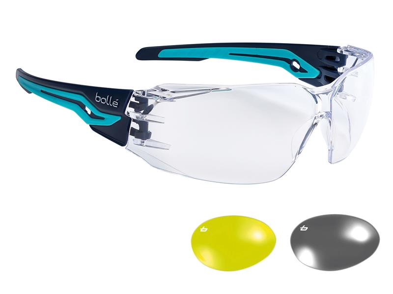 Bolle Safety BOLSILEXPSF SILEX Safety Glasses