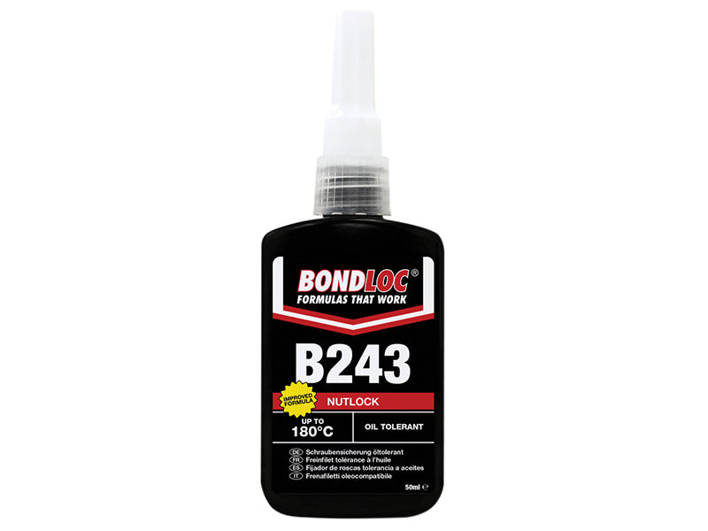 Bondloc BONB24310 B243 Nutlock Medium Strength Threadlocker