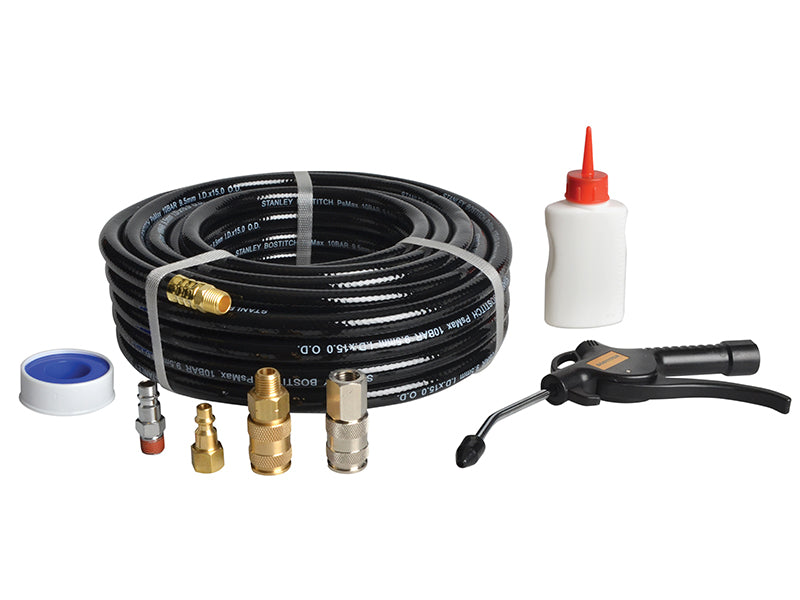 Bostitch BOSCPACK15 CPACK15 15m Hose with Connectors & Oil
