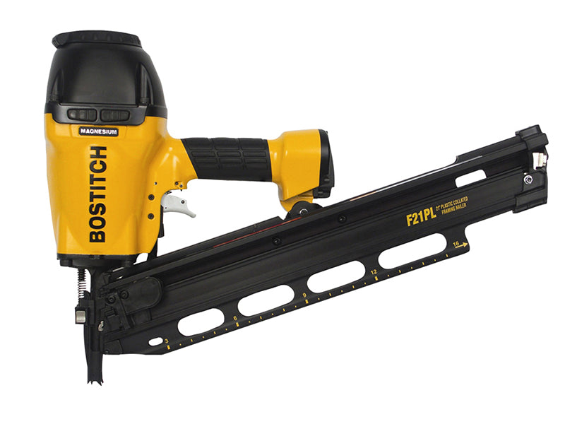 Bostitch BOSF21PLE F21PL-E Pneumatic Roundhead & MCN Stick Nailer 38-90mm