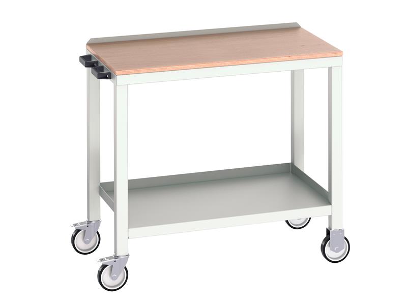 Bott BOT16922701 Verso Mobile Welded Bench, Multiplex Wood Top 1000 x 600mm