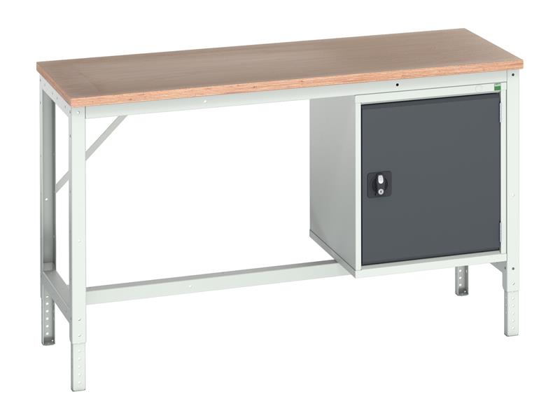 Verso Adjustable Bench with Cupboard