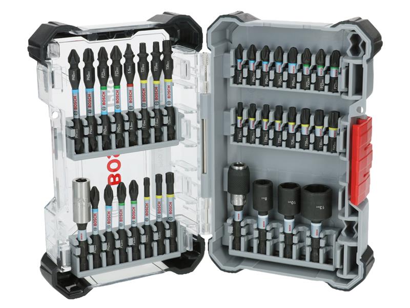 PRO Impact Screwdriver Bit Set, 36 Piece