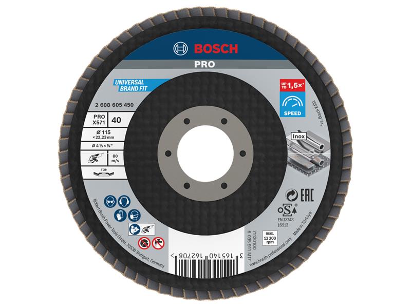 PRO X571 Flap Disc, Angled