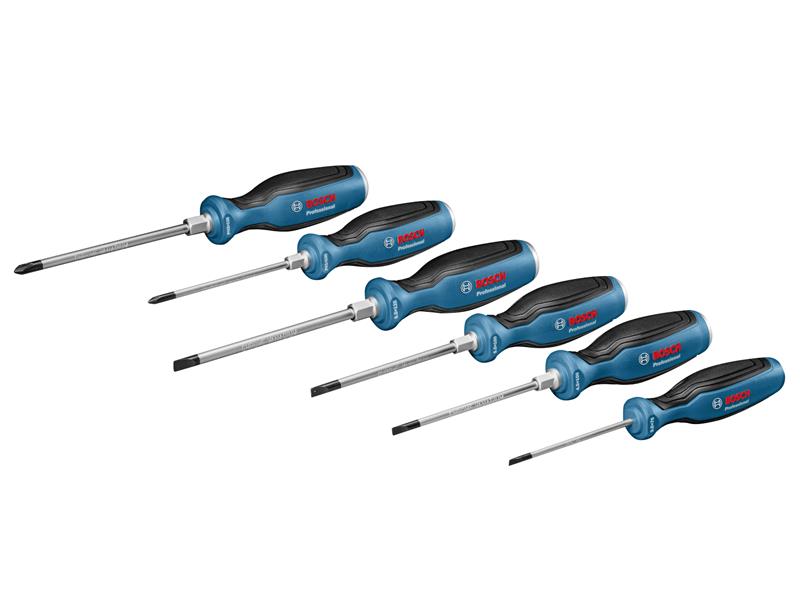 Bosch BSH600A016BF Professional Screwdriver Set, 6 Piece