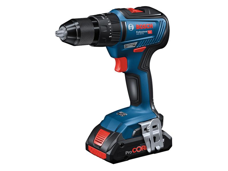 Bosch BSH6019H5302 GSB 18V-55 Professional Combi Drill