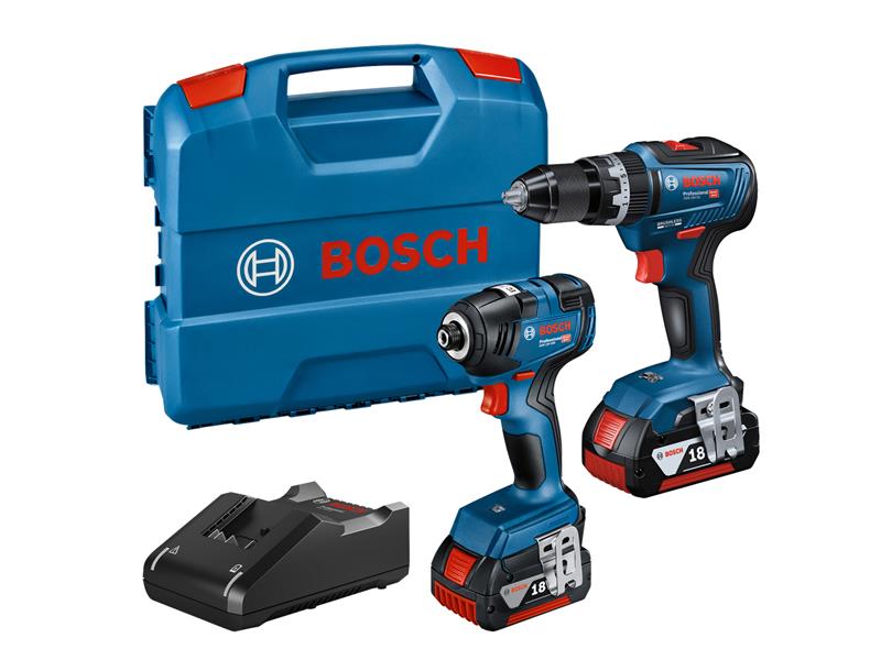 Bosch BSH6019J2171 Professional Twin Pack 18V 2 x 4.0Ah Li-ion