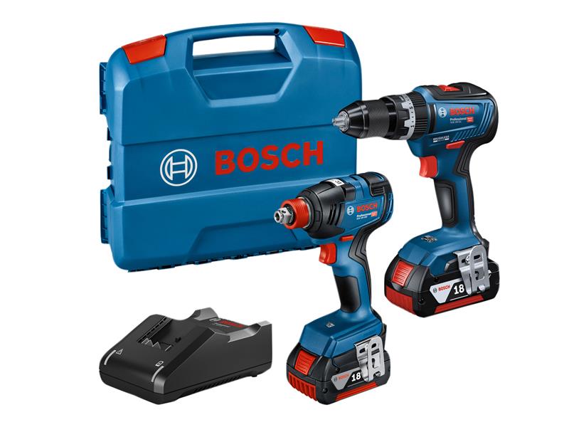Bosch BSH6019J2271 Professional Twin Pack 18V 2 x 4.0Ah Li-ion