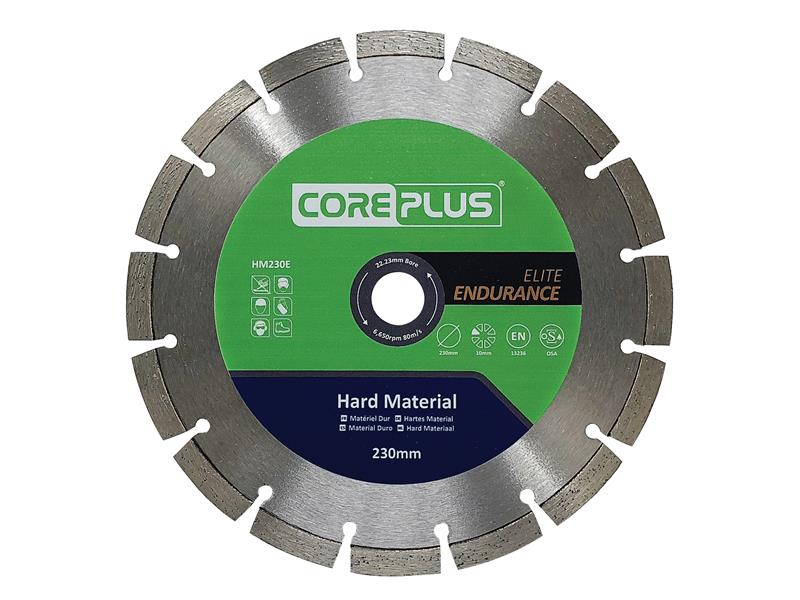 CorePlus CORDBHM230E Elite Hard Material Diamond Blade