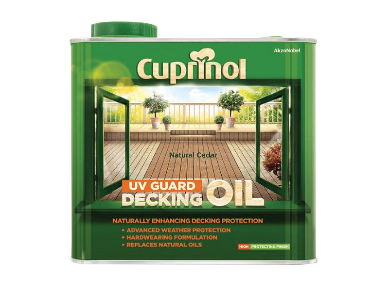 Cuprinol CUPDPGT5L UV Guard Decking Oil