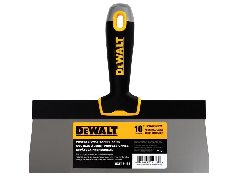 DEWALT Drywall DDW2134 Soft Grip Taping Knife