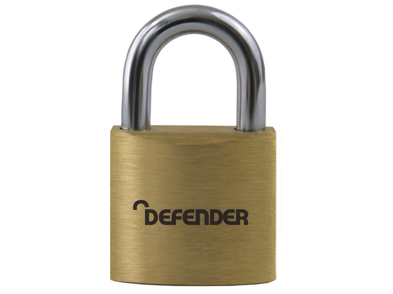 DEFENDER DEFBP2 Brass Padlock