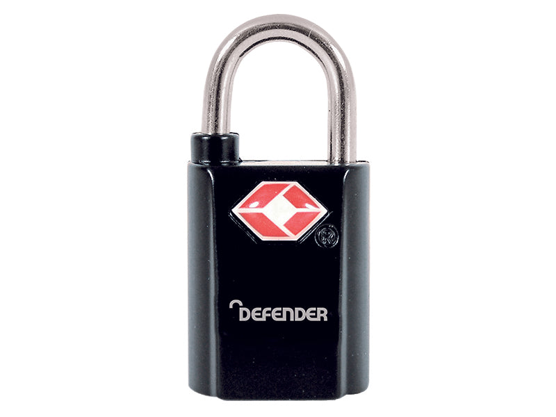 DEFENDER DEFTSA20T TSA Padlock Twin Pack 20mm