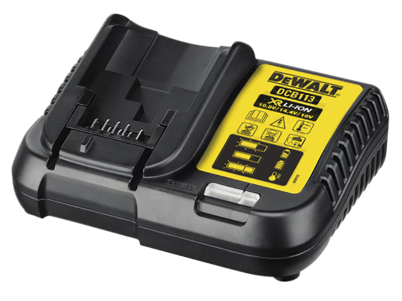 DEWALT DEWDCB113 DCB113 XR Multi-Voltage Charger 10.8-18V Li-ion