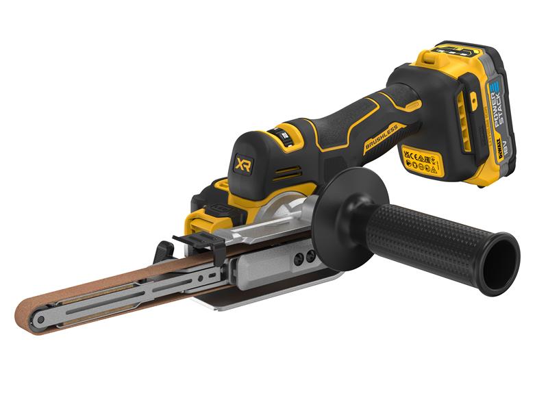 DEWALT DEWDCM200E2T DCM200E2T XR Brushless Band File 18V 2 x 1.7Ah POWERSTACK™ Li-ion