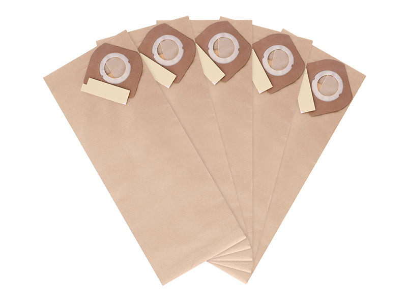 DEWALT DEWDCV9401 DCV9401 Replacement Paper Bags for DCV586M Dust Extractor (Pack 5)