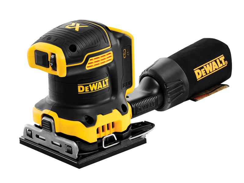 DEWALT DEWDCW200N DCW200N XR Brushless 1/4 Sheet Palm Sander 18V Bare Unit