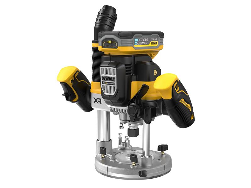 DEWALT DEWDCW620H2 DCW620H2 1/2in Plunge Router 18V 2 x 5.0Ah POWERSTACK™ Li-ion