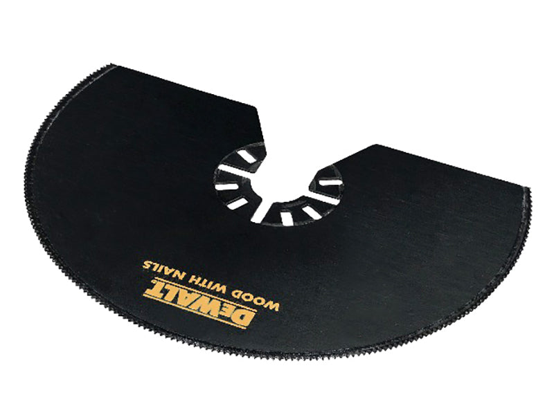 DEWALT DEWDT20708 Multi-Tool Semi Circle Blade 100mm