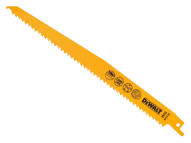 DEWALT DEWDT2350QZ Bi-Metal Reciprocating Blades, Wood Cutting